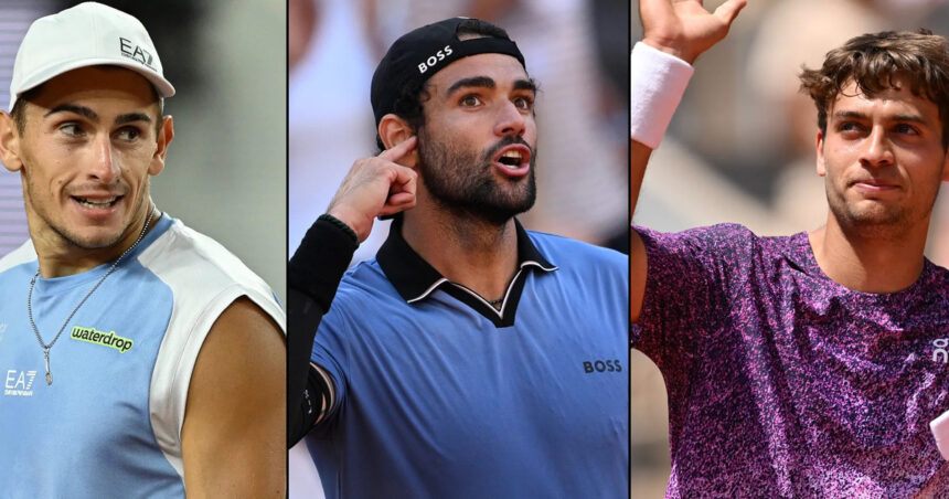 L'Italia scrive la storia al Roland Garros: Arnaldi, Berrettini e Cobolli ai quarti per la prima volta 1 roland garros