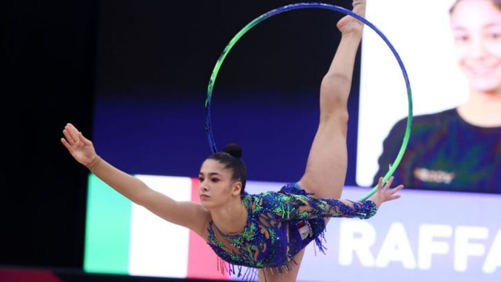 Campionati Europei di Ritmica, Sofia Raffaeli vince la medaglia di bronzo al cerchio 2 Sofia Raffaeli