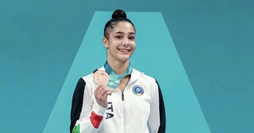 Campionati Europei di Ritmica, Sofia Raffaeli vince la medaglia di bronzo al cerchio 1 sofia raffaeli europei
