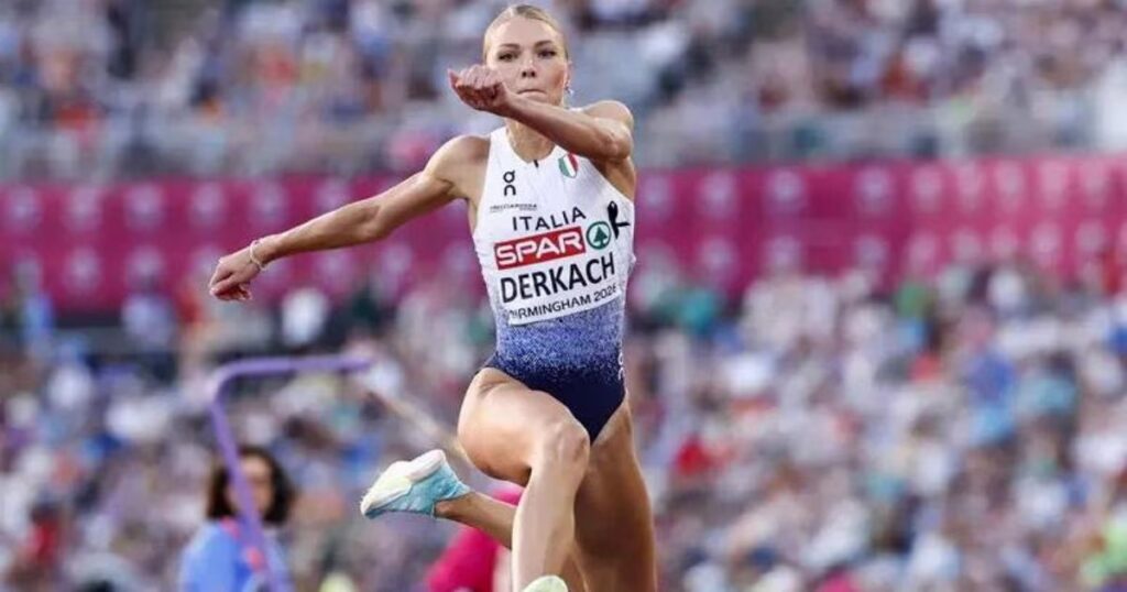 Chi è Dariya Derkach, oro nel salto triplo: dall'infortunio al podio degli Europei 2 Dariya Derkach