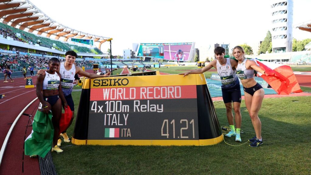 Mondiale di atletica U20, oro e record nella staffetta mista 4x100m: giornata storica per l'Italia 2 Mondiale di atletica U20