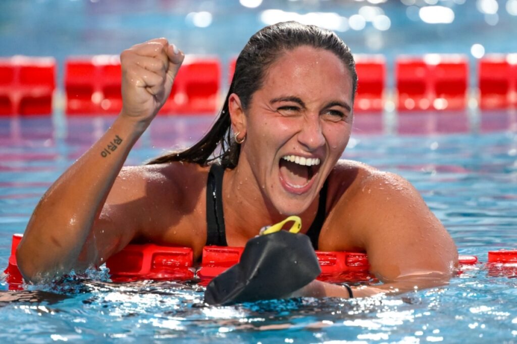 Simona Quadarella nella storia: per la quarta volta consecutiva vince l'oro europeo negli 800 sl 2 Simona Quadarella