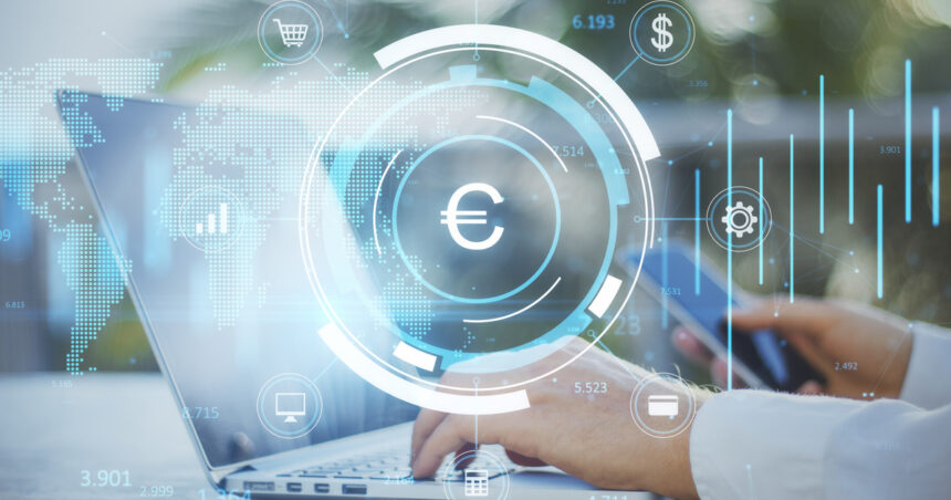 Euro digitale, la BCE avvia una nuova sperimentazione su scontrini elettronici e pagamenti AI 1 euro digitale