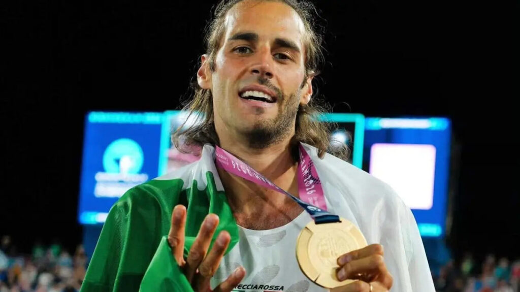 Gianmarco Tamberi è storia: con l'oro ai Giochi del Mediterraneo completati i titoli in carriera 2 Gianmarco Tamberi
