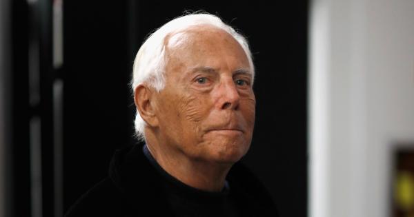 giorgio armani dice basta