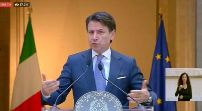 conferenza stampa Conte