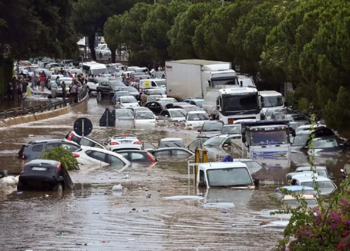 Palermo nubifragio cambiamento climatico 2020