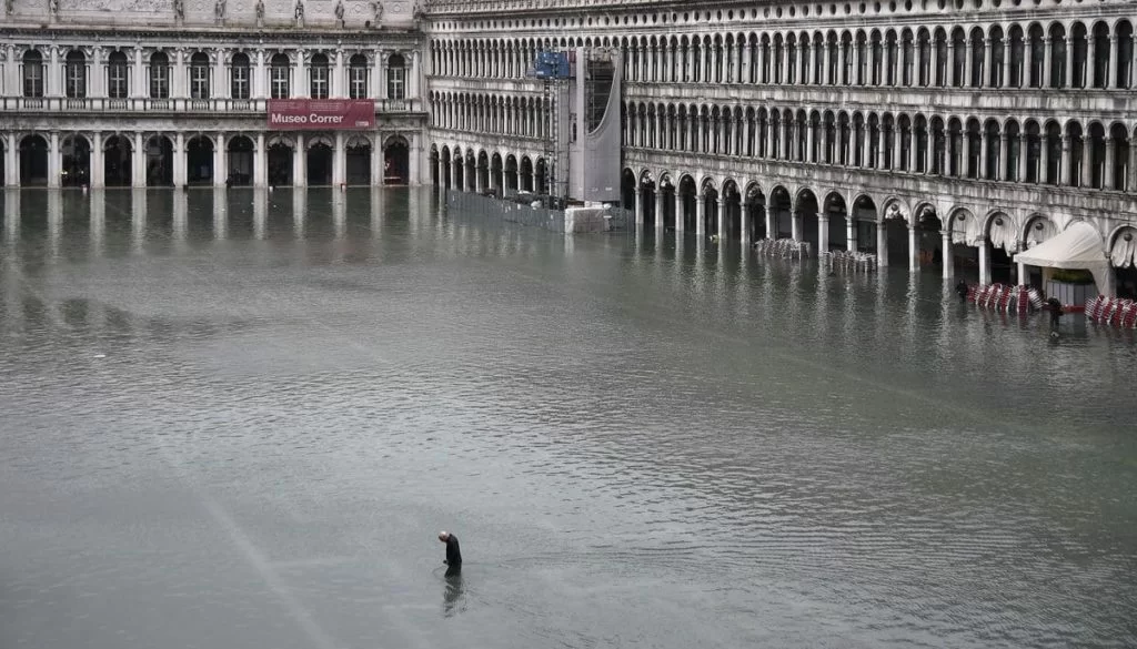 Venezia allagata cambiamento climatico 2019