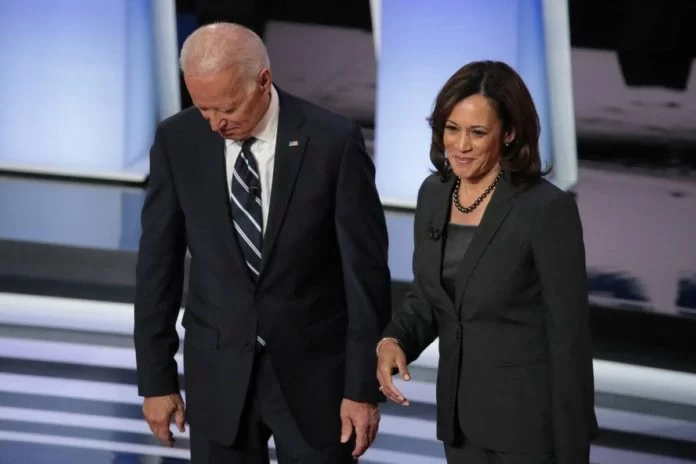 Kamala Harris con Joe Biden