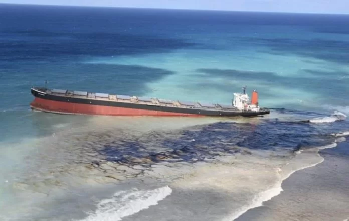 Mauritius catastrofe naturale petroliera