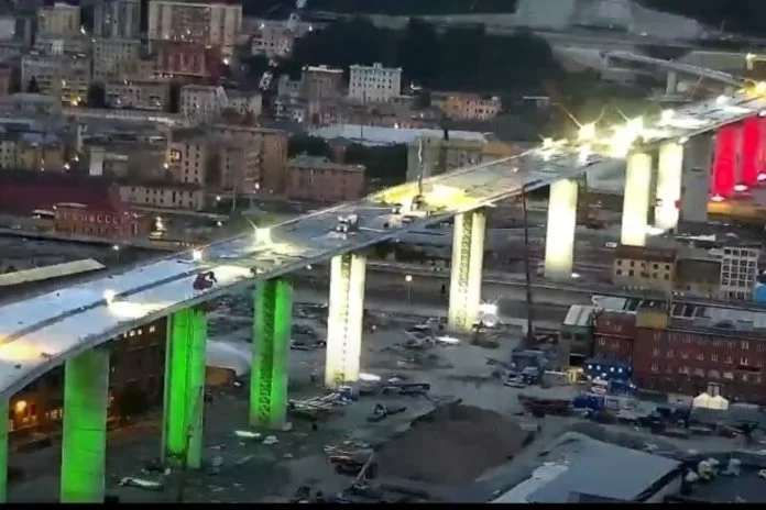 genova inaugurazione ponte