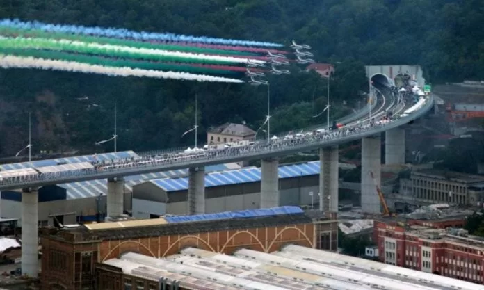 inaugurazione ponte genova