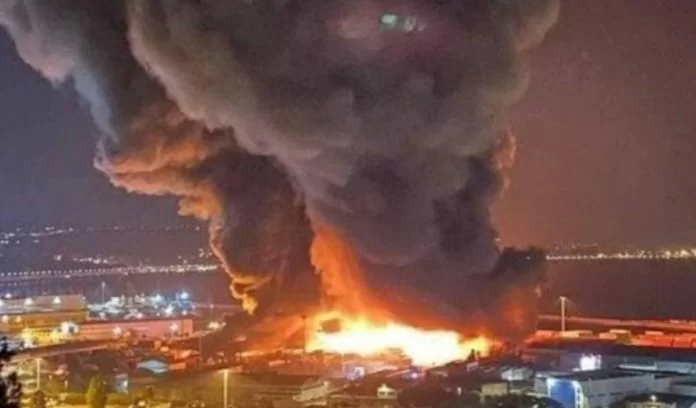 incendio ancona oggi