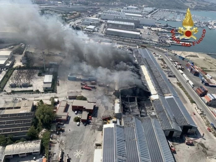 ancona incendio