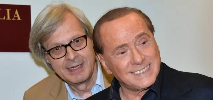 vittorio sgarbi silvio berlusconi covid