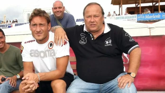 francesco totti morto il padre per covid