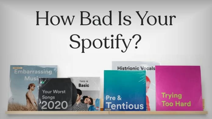 How bad is your Spotify