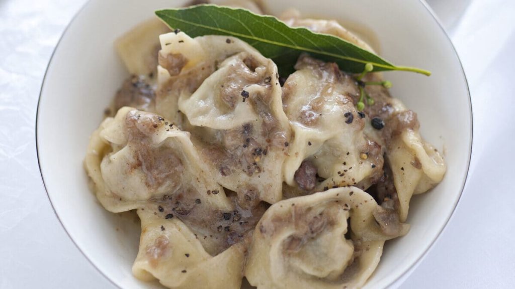 cappelletti umbri al ragu di agnello