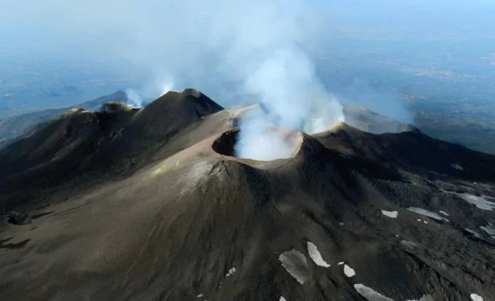 nuova eruzione Etna