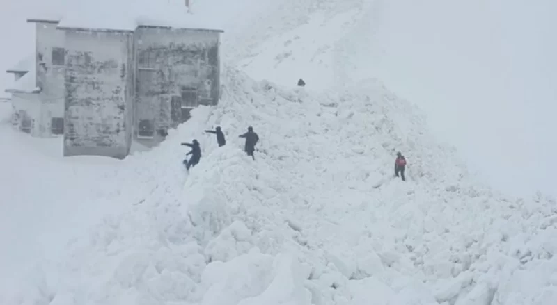 Maltempo, slavina al Terminillo.