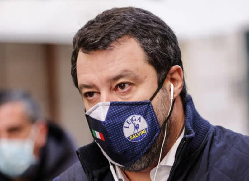 Salvini diserta il processo per vilipendio per la terza volta.