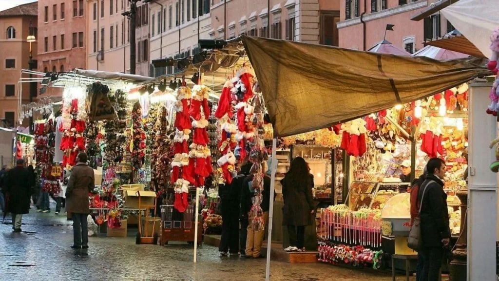 Befana di Piazza Navona_bancarelle