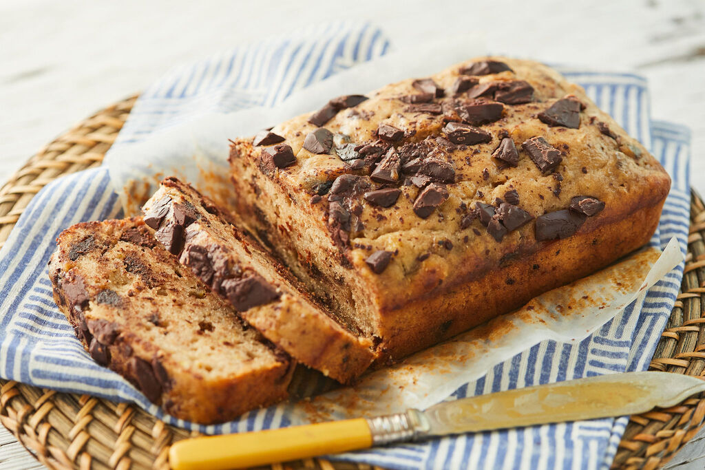 Banana bread cioccolato.