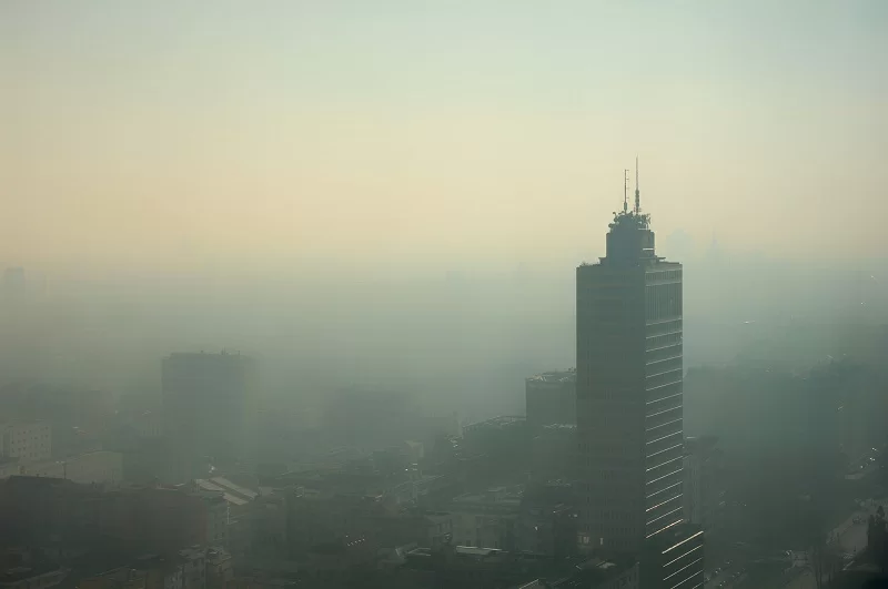 Inquinamento atmosferico Milano.
