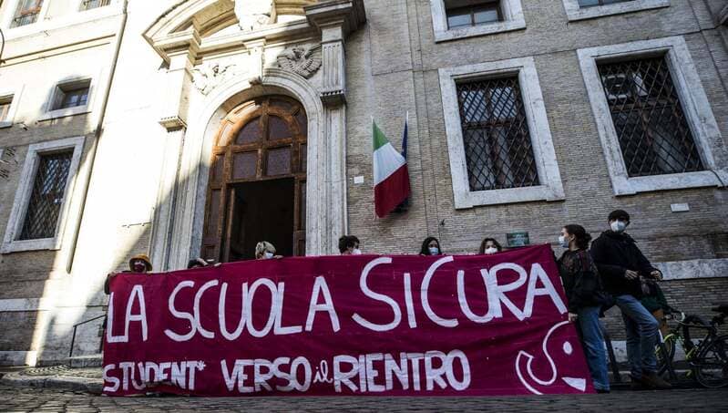 rientro a scuola, sciopero studenti roma