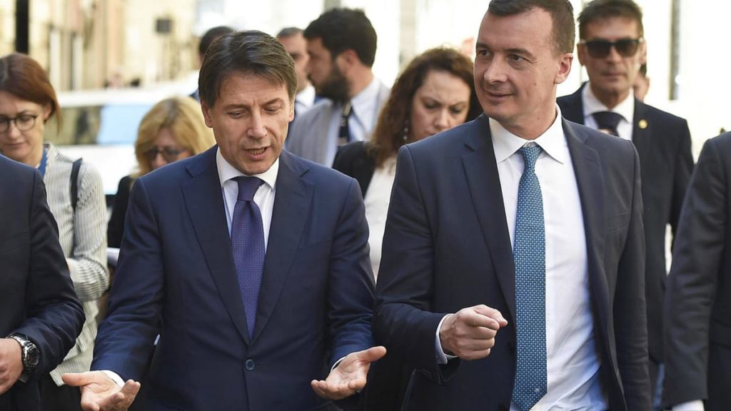 Rocco casalino_Giuseppe Conte