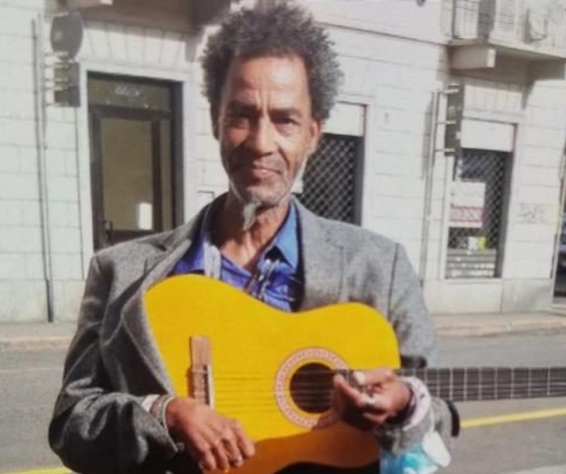 clochard morto torino mostafa