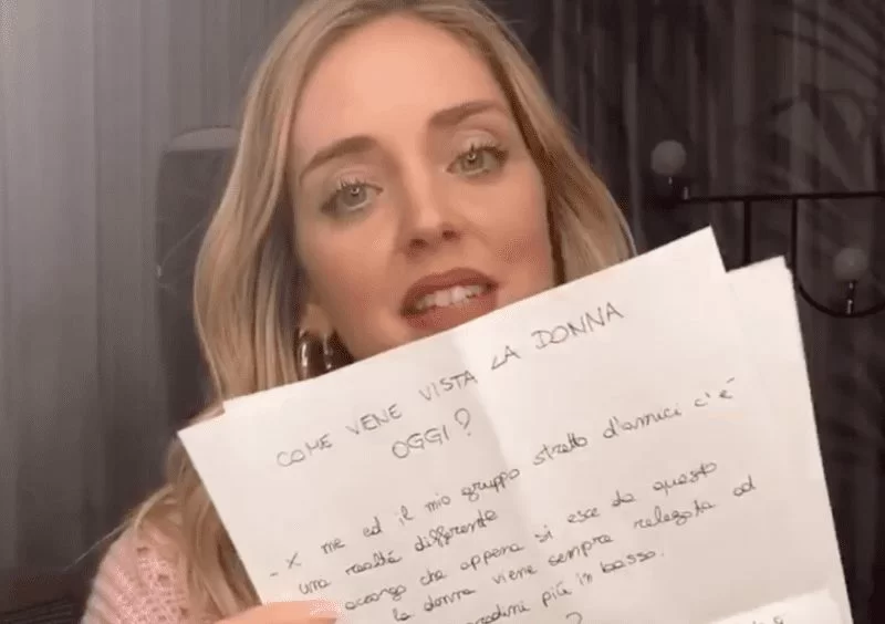 figlia di chiara ferragni_discorso sulle donne