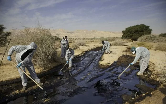 israele disastro ambientale