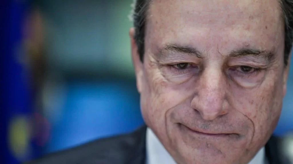 Mario Draghi sul recovery.