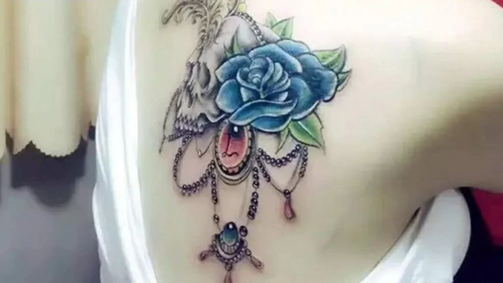 rosa blu_tatuaggio