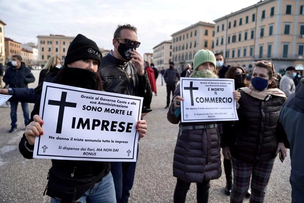 Dl Sostegni: le proteste dei professionisti e delle partite Iva