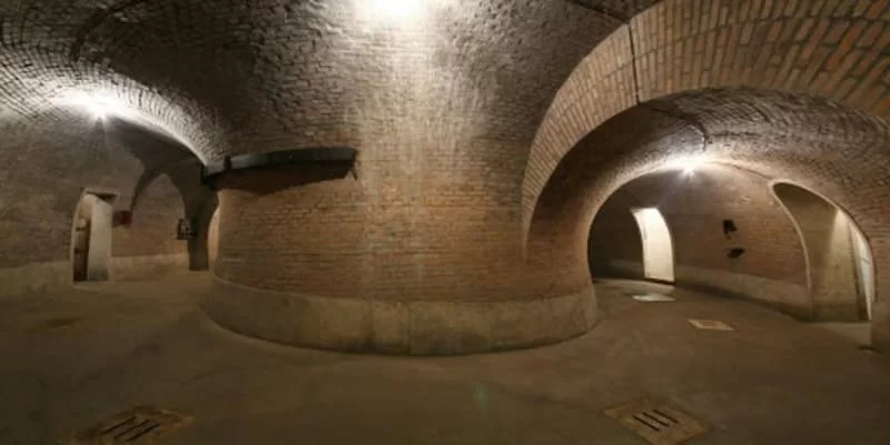 I bunker dei Savoia e di Mussolini.