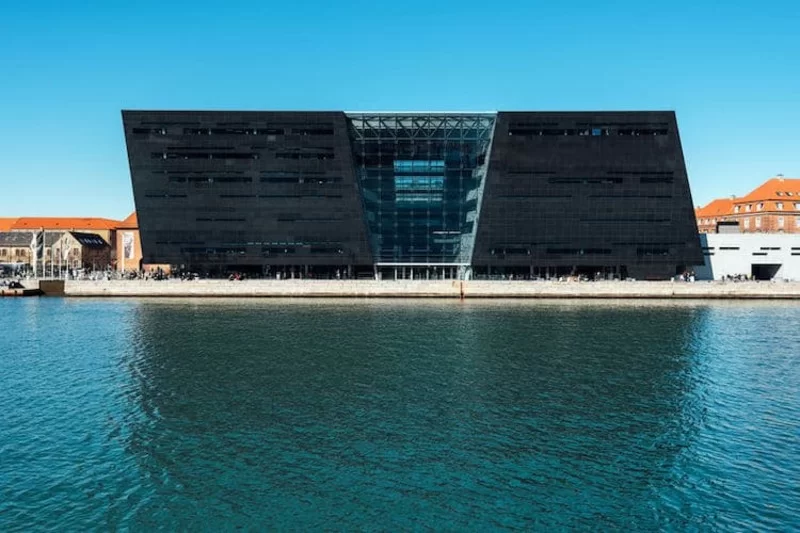 Giornata mondiale del libro 2021 a Copenaghen, Danimarca: la Biblioteca Reale.