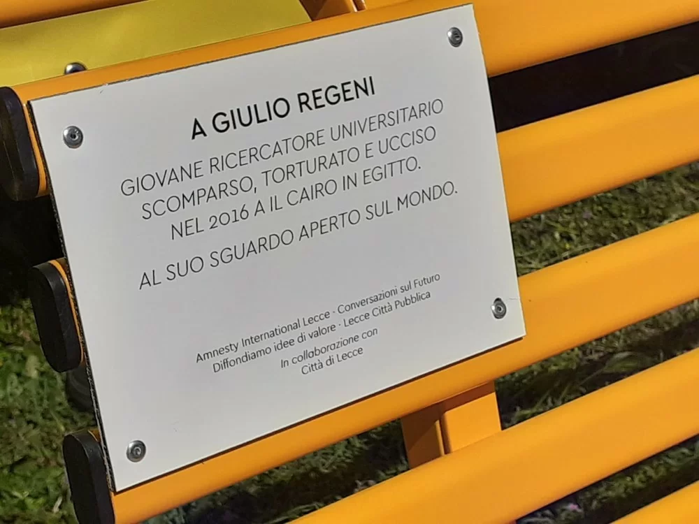 In Memoria di Giulio Regeni: "Giulio era un ragazzo che guardava al futuro"