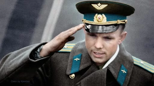 yuri gagarin primo uomo nello spazio
