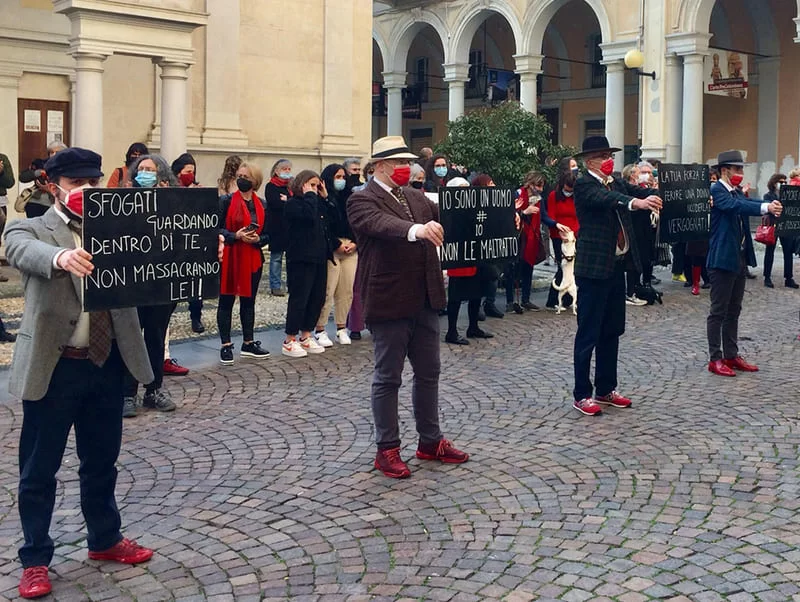 Contro la violenza sulle donne_FlashMob