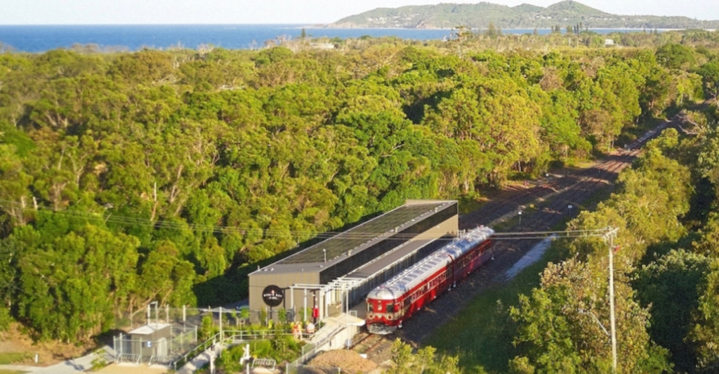 Treno a energia solare_paesaggio