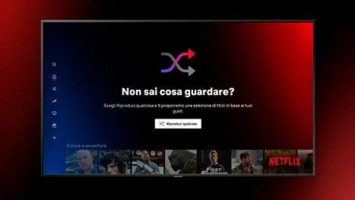 netflix riproduzione casuale