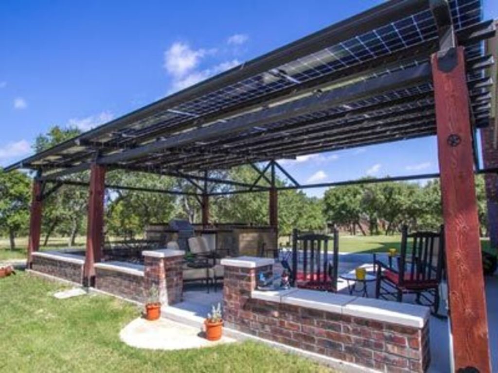 Pergola fotovoltaica