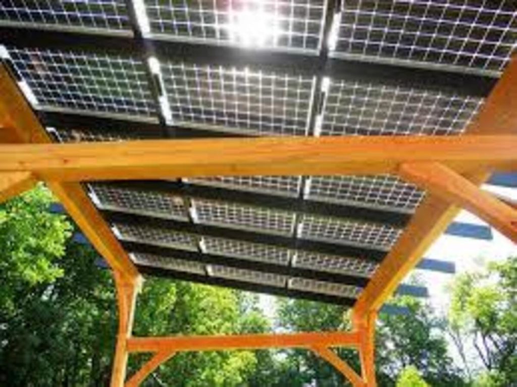 Pergola fotovoltaica