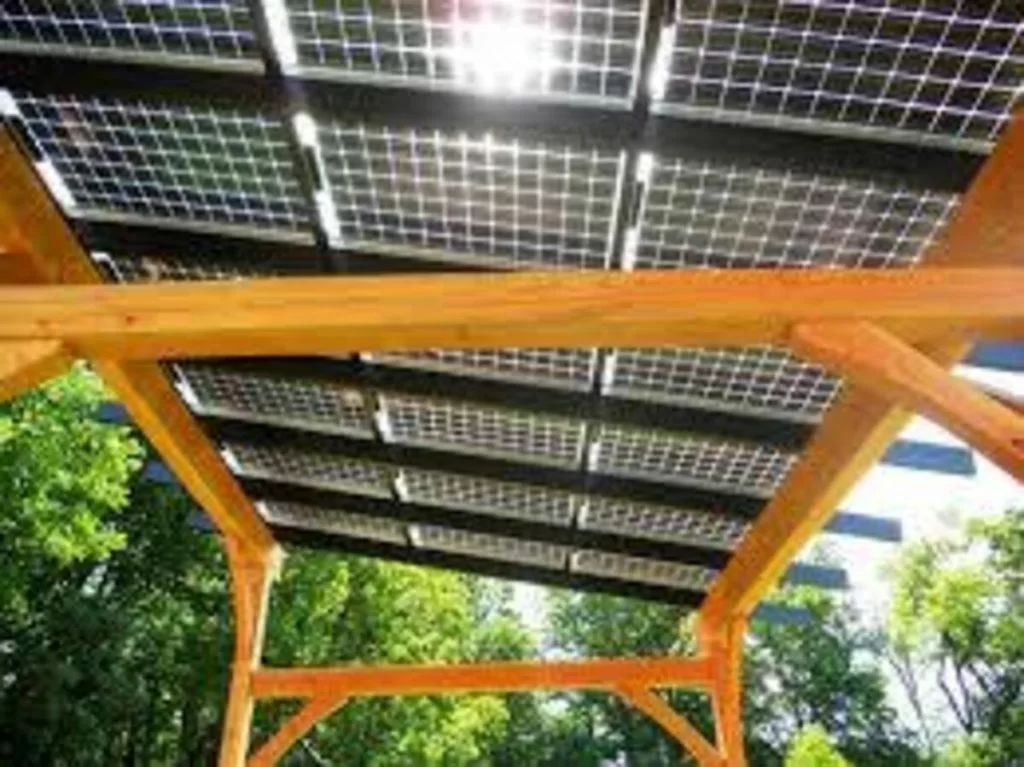 Pergola fotovoltaica