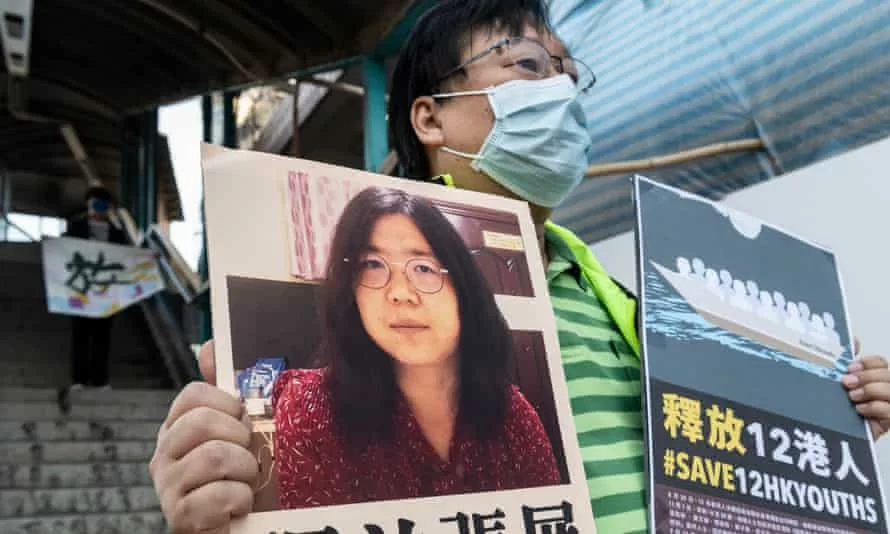Zhang Zhan, la giornalista cinese in carcere rischia di morire per il suo sciopero della fame