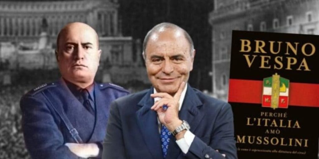 Bruno Vespa figlio di Mussolini: le tappe della vicenda e la tesi di Alessandra Mussolini