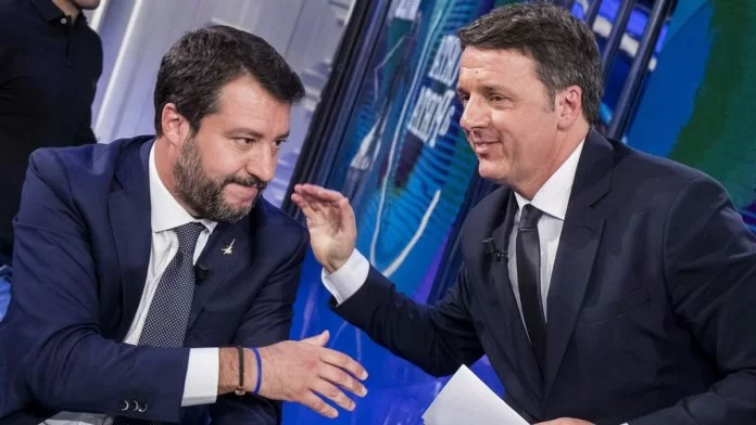 salvini difende renzi conto corrente