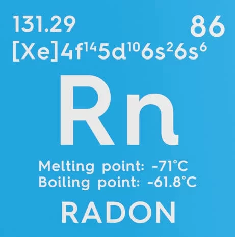 gas radon naturale
